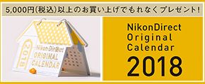 NikonDirect Original Calendar 2018
