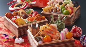 大阪日本料理 大金樓 和風おせち 奏慶 三段重 約2～3人前 計34種